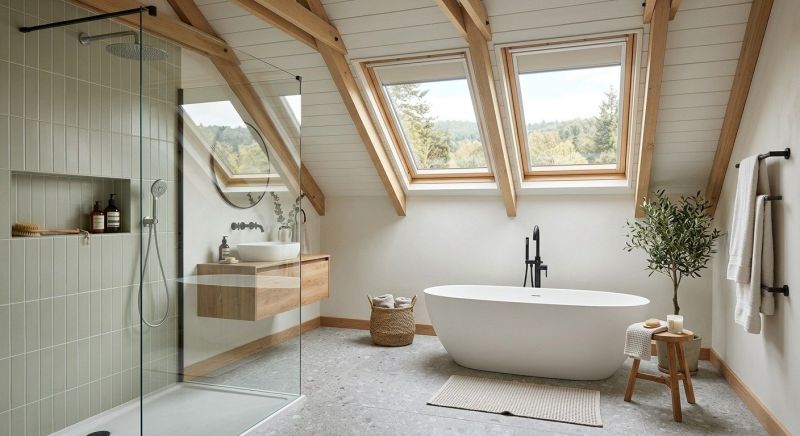 Attic Bathroom Remodeling in Marble Falls, TX