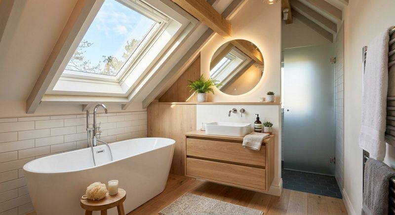 Attic Bathroom Remodeling in Marble Falls, TX