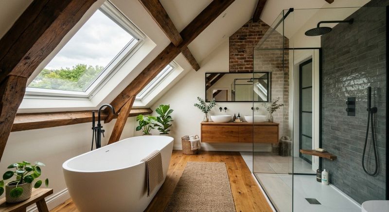 Attic Bathroom Remodeling in Marble Falls, TX
