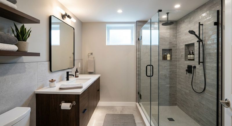 Basement Bathroom Remodeling in Marble Falls, TX