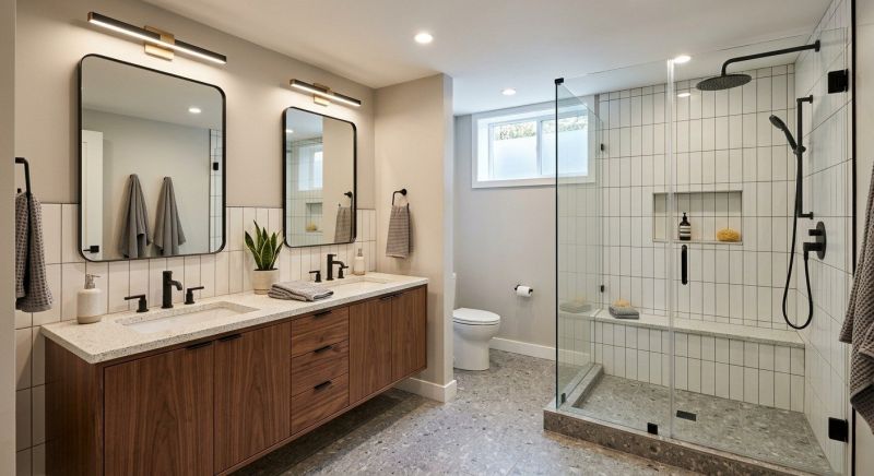 Basement Bathroom Remodeling in Marble Falls, TX