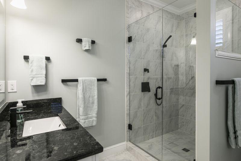 Granite Shower Installation in Marble Falls, TX