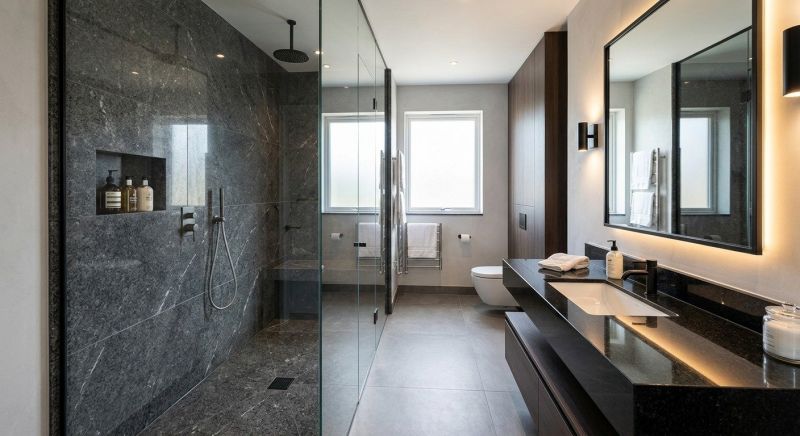 Granite Shower Installation in Marble Falls, TX