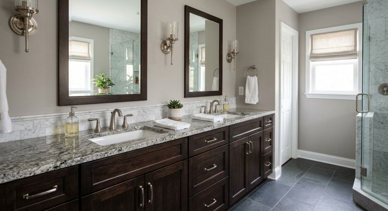 Granite Shower Installation in Marble Falls, TX