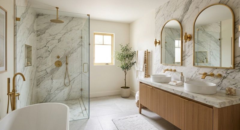 Luxury Bathroom Installation in Marble Falls, TX